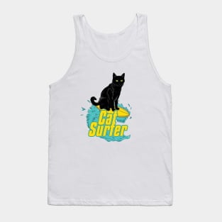 Cat Surfer Tank Top